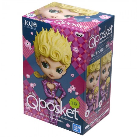 Esttua Banpresto Qposket Jojo Bizarre Adventure - Giorno Giovanna Metallic (b-59244)