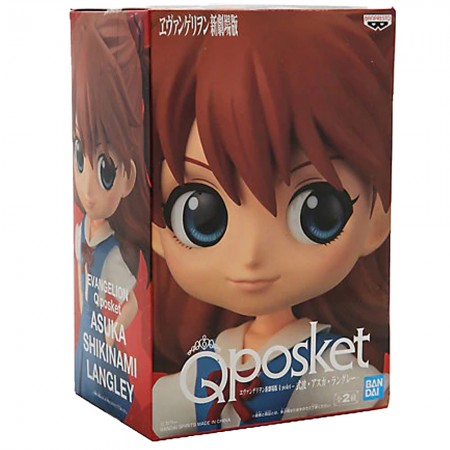 Esttua Banpresto Qposket Evangelion 2020 - Asuka Shikinami (a) (59480)