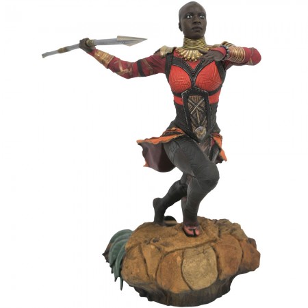 Esttua Diamond Select Marvel Gallery Black Panther - Okoye Pvc Diorama 34237