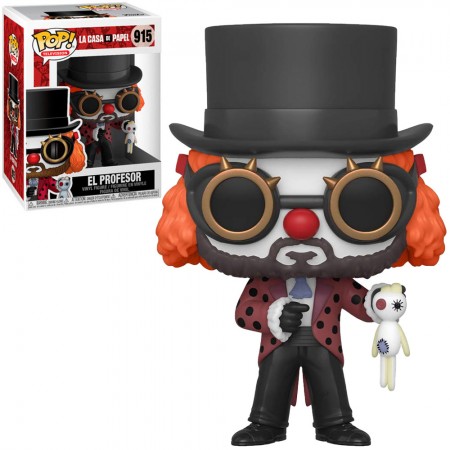 Funko Pop Television La Casa de Papel - El Professor Clown 915