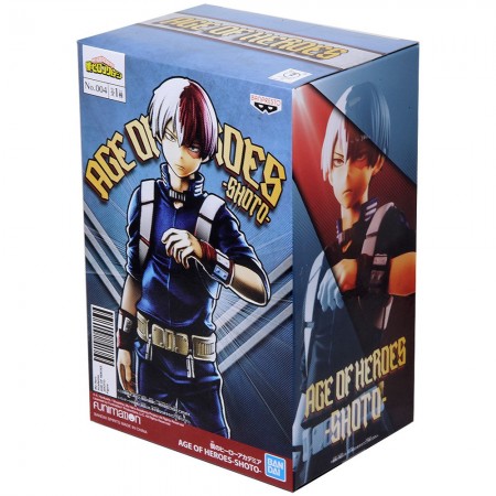 Esttua Banpresto Bandai My Hero Academia Age Of Heroes - Shoto Todoroki 98357