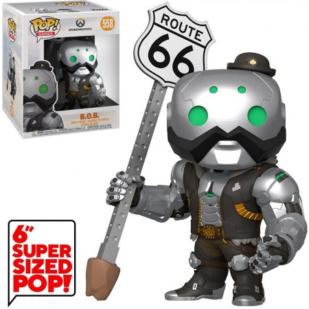 Funko Pop Games Overwatch - B.o.b. (super Sized 6