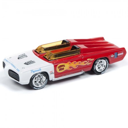 Carro Johnny Lightning - George Barris Fireball 500 - Escala 1/64 (jlcg018a)