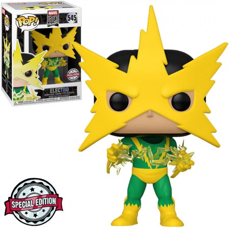 Funko Pop Marvel 80 Years Exclusive - Electro (first Appearance) 545