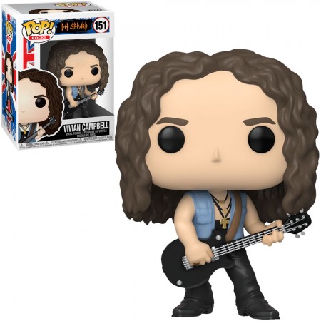 Funko Pop Rocks Def Leppard - Vivian Campbell  151