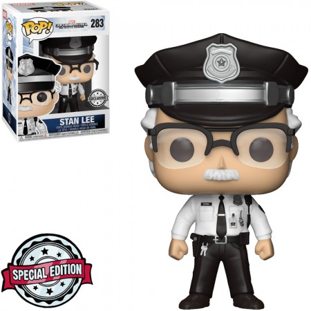 Funko Pop Marvel Captain America: The Winter Soldier Exclusive - Stan Lee (security Guard)  283