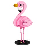 MINIATURA DE MONTAR LOZ - PINK FLAMINGO 9205