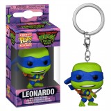 CHAVEIRO FUNKO POP KEYCHAIN TEENAGE MUTANT NINJA TURTLES: MUTANT MAYHEM - LEONARDO (72328)