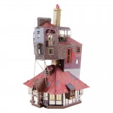MINIATURA DE MONTAR METAL EARTH HARRY POTTER - THE BURROW IN COLOR (MMS476)