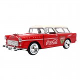 CARRO COCA COLA CHEVY BEL AIR NOMAD 1955 ESCALA 1/24