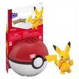 POKEBOLA POKEMON MEGA CONSTRUX MATTEL - PIKACHU (19102)