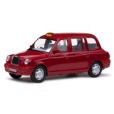 CARRO VITESSE TX1 LONDON TAXI-TARGA RED 1998 ESCALA 1/43 - VERMELHO
