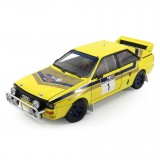 CARRO SUN STAR AUDI QUATTRO A2 #1 H.MIKKOLA 1985 ESCALA 1/18 - AMARELO