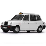 CARRO VITESSE LONDON TAXI TX1 1998 ESCALA 1/43 - BRANCO