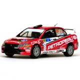 CARRO VITESSE MITSUBISHI L.EVO N.FUCHS ESCALA 1/43 - VERMELHO