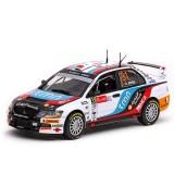 CARRO VITESSE MITSUBISHI L.EVO IX #31 A.ARAUJO ESCALA 1/43 - BRANCO