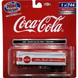 CAMINHÃO MINI METALS COKE - 40's/50's AERO VAN TRAILER COCA COLA  31182 - ESCALA 1/87