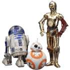 ACTION FIGURE KOTOBUKIYA STAR WARS: THE FORCE AWAKENS - C-3PO, R2-D2 & BB-8