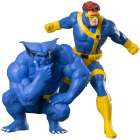 Estátuas Kotobukiya Artfx+ Marvel X-men 92 - Cyclops & Beast (2 Pack)
