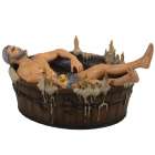 ESTÁTUA DARK HORSE THE WITCHER 3 - GERALT IN THE BATH STATUETTE