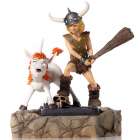 Esttua Iron Studios Bds 1/10 Dungeons And Dragons - Bobby The Barbarian And Uni
