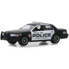 Carro Greenlight Hot Pursuit - Ford Crown Victoria 2010 Police Interceptor - Escala 1/64 (42890-e)