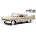 Carro Greenlight - Plymouth Fury 1957 Daytona Beach Speed Weeks - Escala 1/24 (18257)