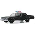 Carro Greenlight Black Bandit - Chevrolet Caprice Police 1980 - Escala 1/64 (28010-d)