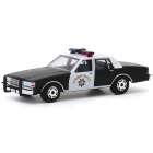 Carro Greenlight California Highway Patrol 90th  - Chevrolet Caprice 1989 Police - Escala 1/64 (28020-c)