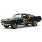 Carro Greenlight Hobby Exclusive - Shelby Gt350h 1966 Black/gold Bp 92 - Escala 1/64 (30123)