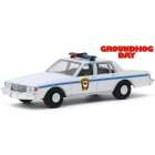 Carro Greenlight Hollywood Groundhog Day - Chvrolet Caprice 1980 Police - Escala 1/64 (44860-c)