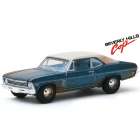 Carro Greenlight Hollywood Beverly Hills Cop - Chevrolet Nova 1970 - Escala 1/64 (44870-d)