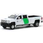 Carro Greenlight Dually Drivers - Chevrolet Silverado 3500hd U.s Border Patrol 2018 - Escala 1/64 (46030-b)