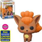 Funko Pop Games Pokémon Exclusive Sdcc 2020 - Vulpix 580 (flocked)