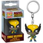 Chaveiro Funko Pocket Pop Keychain Marvel Zombies - Zombie Wolverine