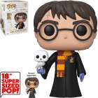 Funko Pop Harry Potter - Harry With Hedwig (super Sized 18