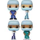 Funko Pop Frontline Heroes - Set Com 4 Personagens Se
