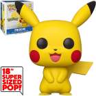 Funko Pop Games Pokémon - Pikachu 01 (super Sized 18