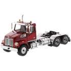 CAMINHÃO DIECAST MASTERS - WESTERN STAR 4700 SF TANDEM TRACTOR RED - ESCALA 1/50 (71037)