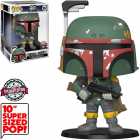 Funko Pop Star Wars Empire Strikes Back 40 Years Exclusive - Boba Fett 367 (super Sized 10