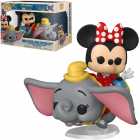 Funko Pop Rides Disneyland Resort 65th - Dumbo The Flying Elephant Attraction And Minnie Mouse 92