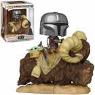 Funko Pop Star Wars The Mandalorian Deluxe - The Mandalorian & The Child On Bantha 416