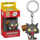 Chaveiro Funko Pocket Pop Keychain The Simpsons - Scratchy