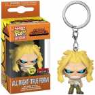 Chaveiro Funko Pocket Pop Keychain My Hero Academia - All Might True Form (glow)
