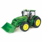 Trator Tomy Ertl Big Farm - John Deere 6210r With Loader - Escala 1/16
