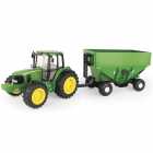 Trator Tomy Big Farm - John Deere 7430 With Gravity Wagon - Escala 1/16
