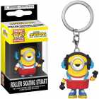 Chaveiro Funko Pocket Pop Keychain Minions 2 - Roller Skating Stuart