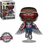 FUNKO POP MARVEL THE FALCON AND THE WINTER SOLDIER EXCLUSIVE - CAPTAIN AMERICA 817