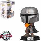 Funko Pop Star Wars The Mandalorian Exclusive - Mandalorian Flame Throwing 355