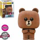 Funko Pop Line Friends Exclusive - Brown 928 (flocked)